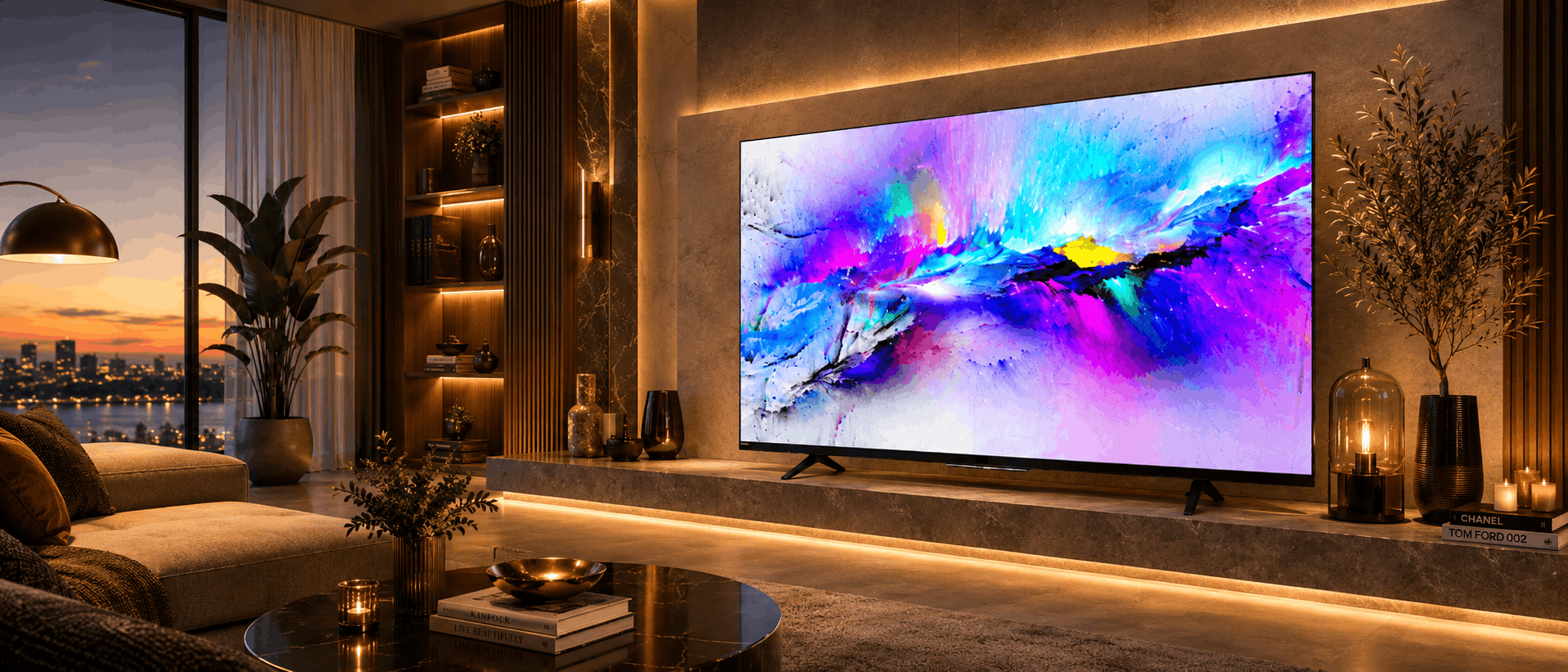 TV 75" Mini LED TELEFUNKEN X6F GOOGLE TV 4K MATTE SCREEN